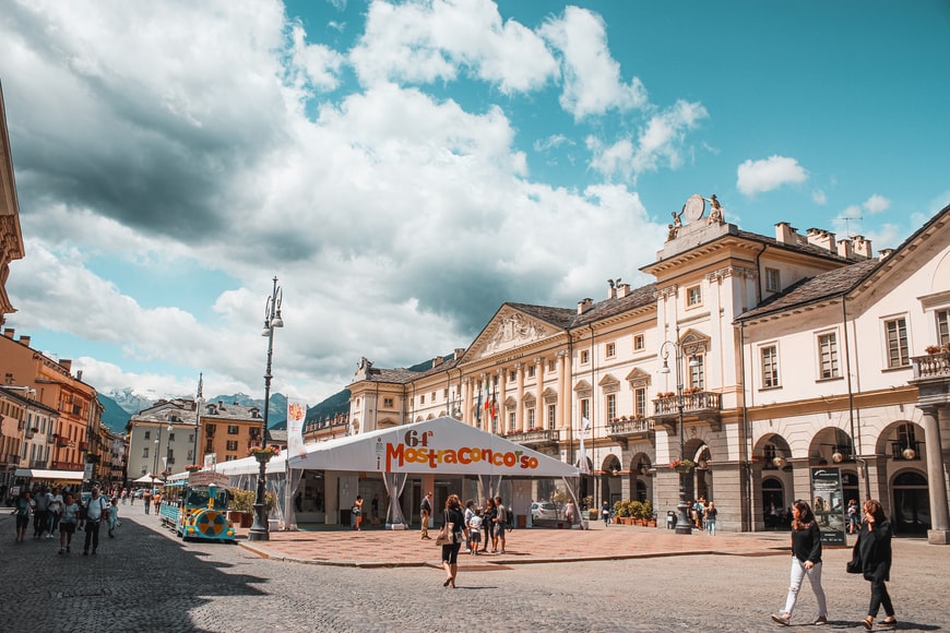 AOSTA E LA "FOIRE D'ETE"