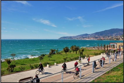 BICICLETTATA DA SAN LORENZO A SANREMO BICICLETTATA DA SAN LORENZO A SANREMO