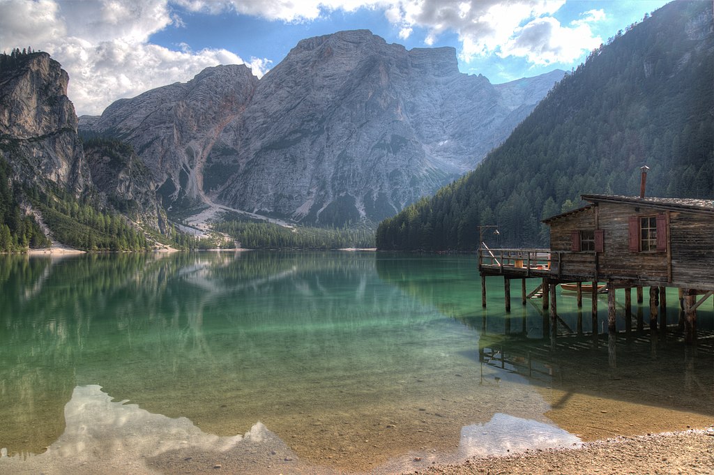 IL GIRO DELLE TRE CIME DI LAVAREDO VAL PUSTERIA IL LAGO DI BRAIES