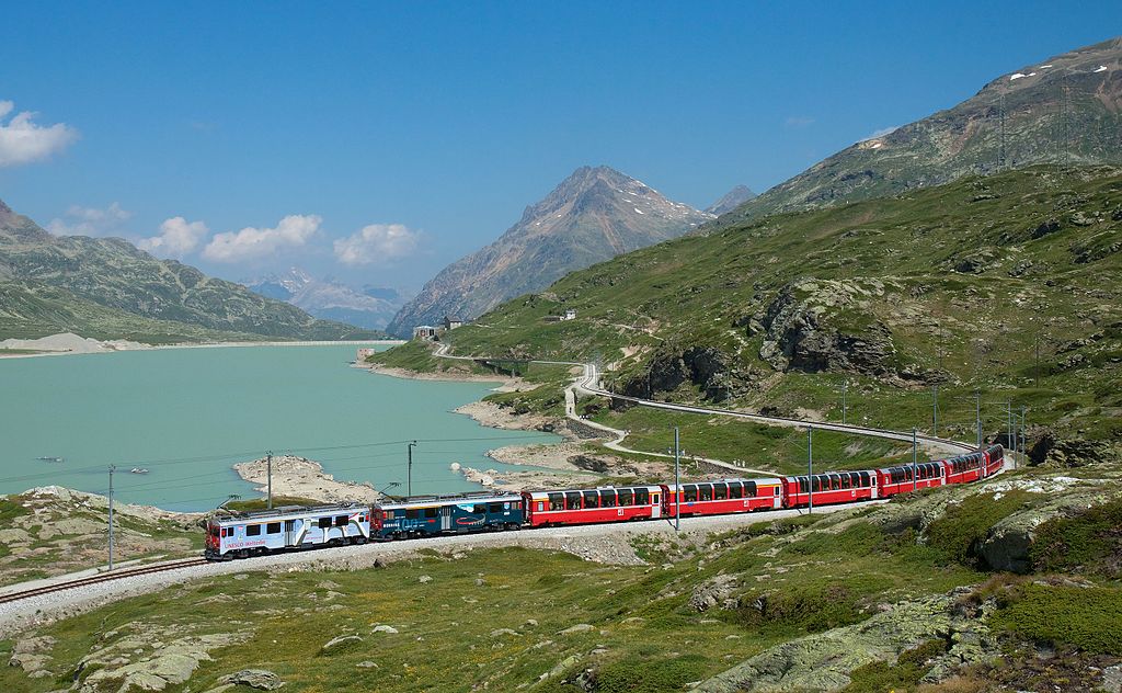 Ferragosto sul Trenino Rosso del Bernina